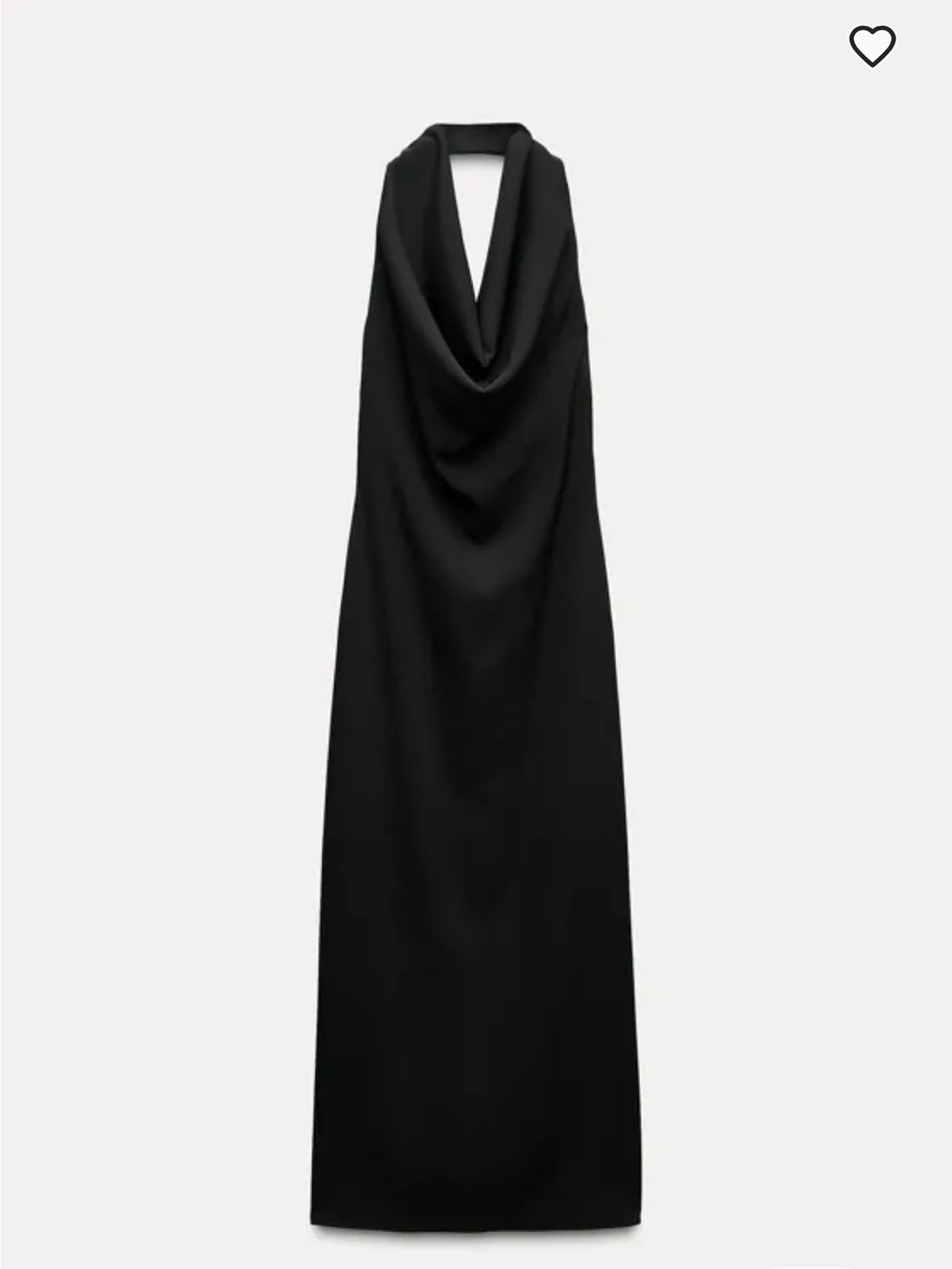 Zara Midi Halter Dress NWT